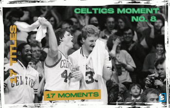 Larry Bird literally stole Game 5 from the Detroit Pistons in the 1987 Eastern Conference Finals.