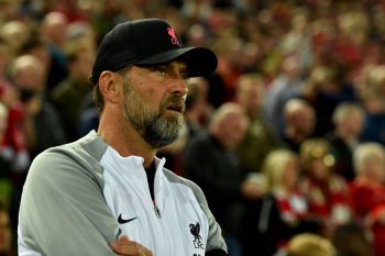 Liverpool manager Jurgen Klopp during a Champions League match against Ajax.