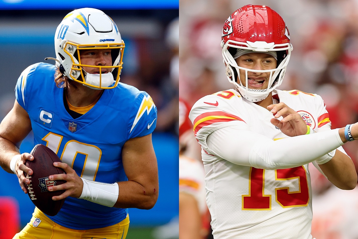 Jersey Swaps on X: If Patrick Mahomes and Justin Herbert switched