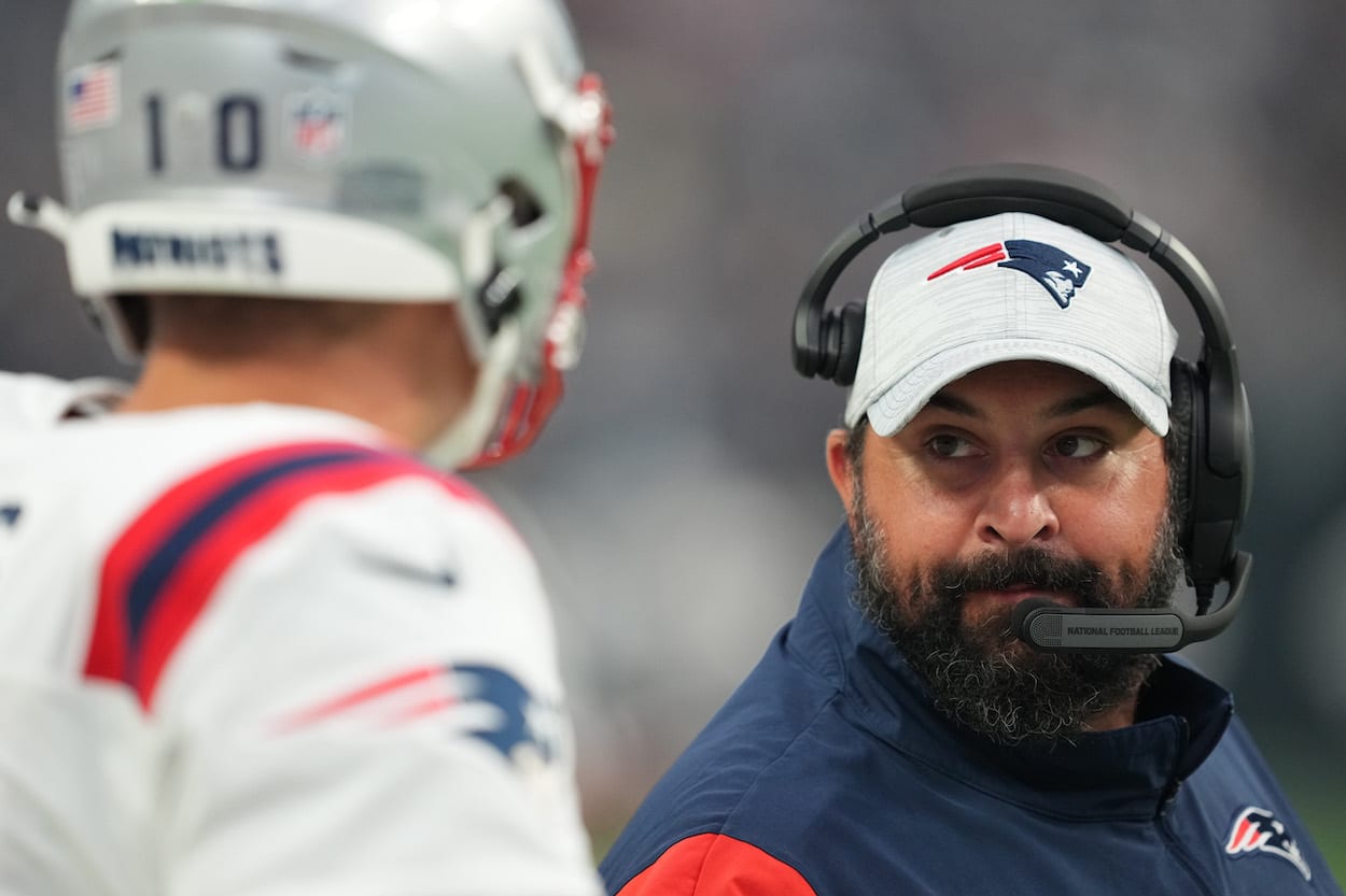 Matt Patricia, Joe Judge share play-calling in Pats game