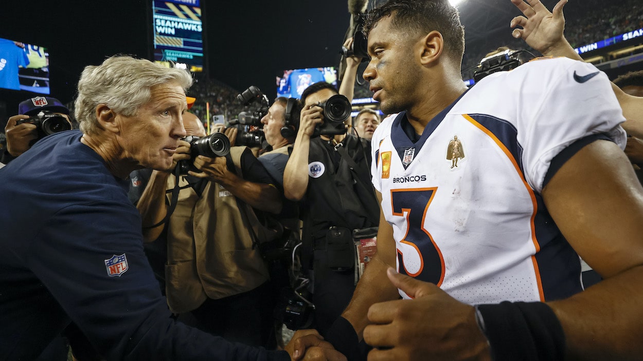 Ex-Denver Bronco speaks on former teammate, Russell Wilson