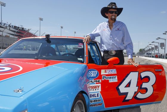 NASCAR Cup Series legend Richard Petty at World Wide Technology Raceway in June 2022