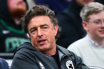 Boston Celtics owner Wyc Grousbeck looks on during a game against the Chicago Bulls at TD Garden on January 13, 2019, in Boston, Massachusetts.