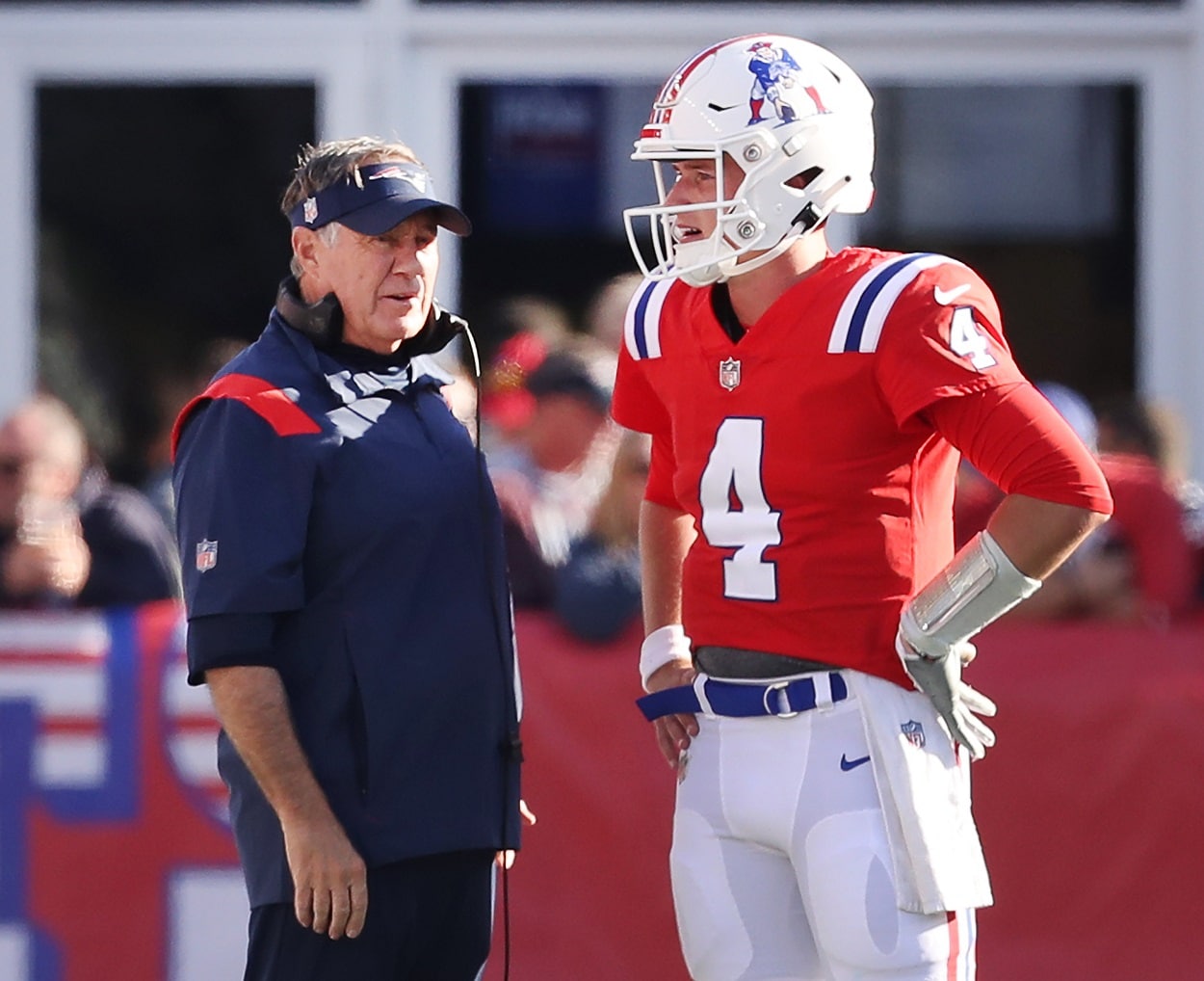 What Bill Belichick said about Mac Jones winning Patriots' QB1 role