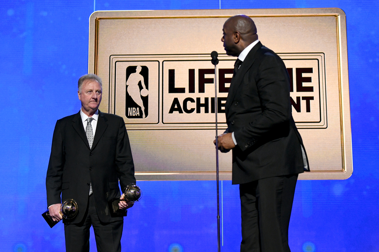 Magic Johnson and Larry Bird to share NBA lifetime achievement award