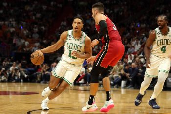 Boston Celtics guard Malcolm Brogdon