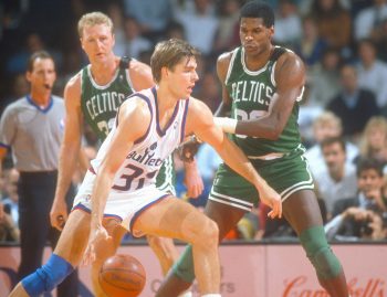 Boston Celtics v Washington Bullets