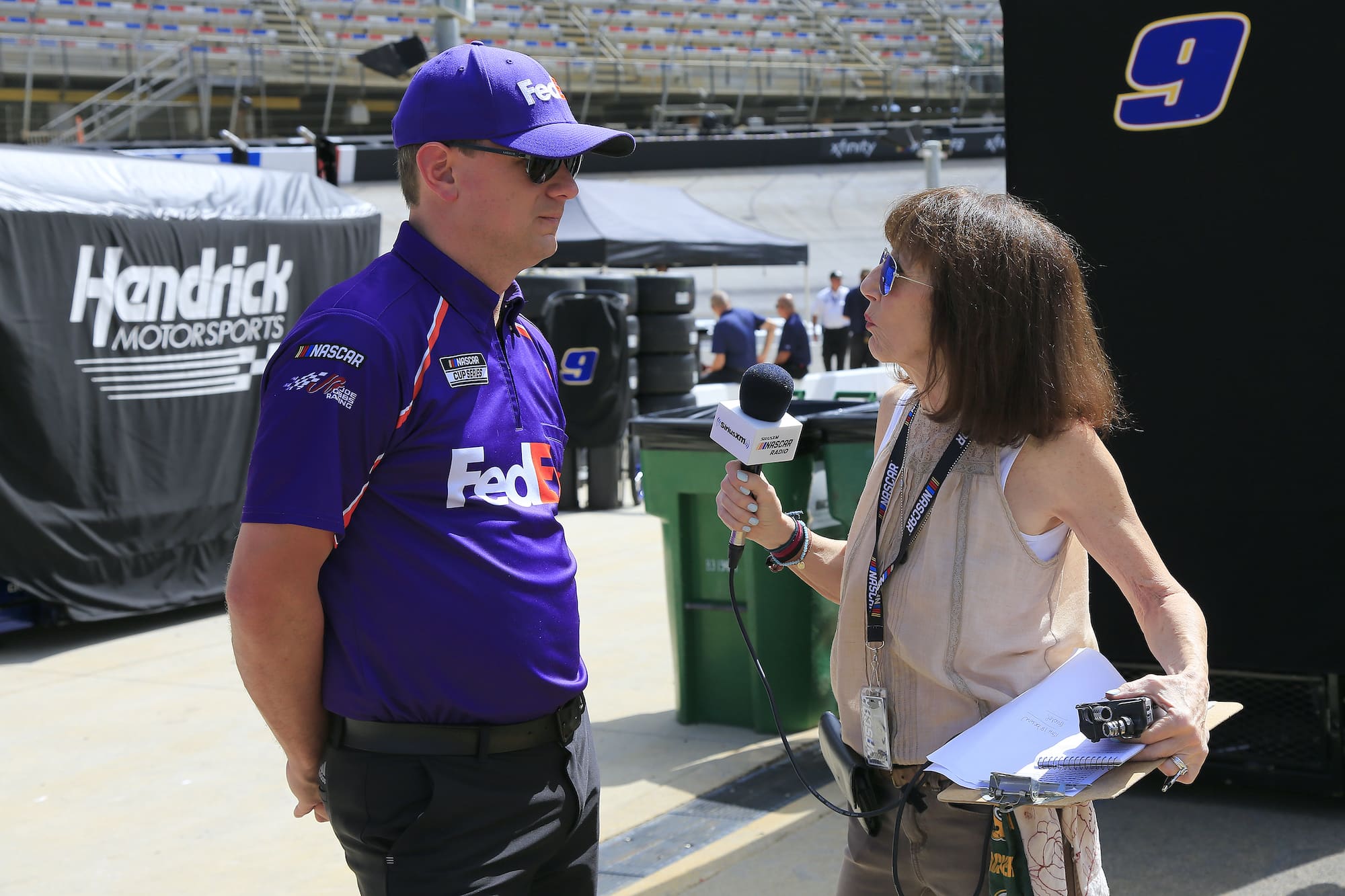 Claire B. Lang of Sirius XM NASCAR Radio Reveals Most Compelling