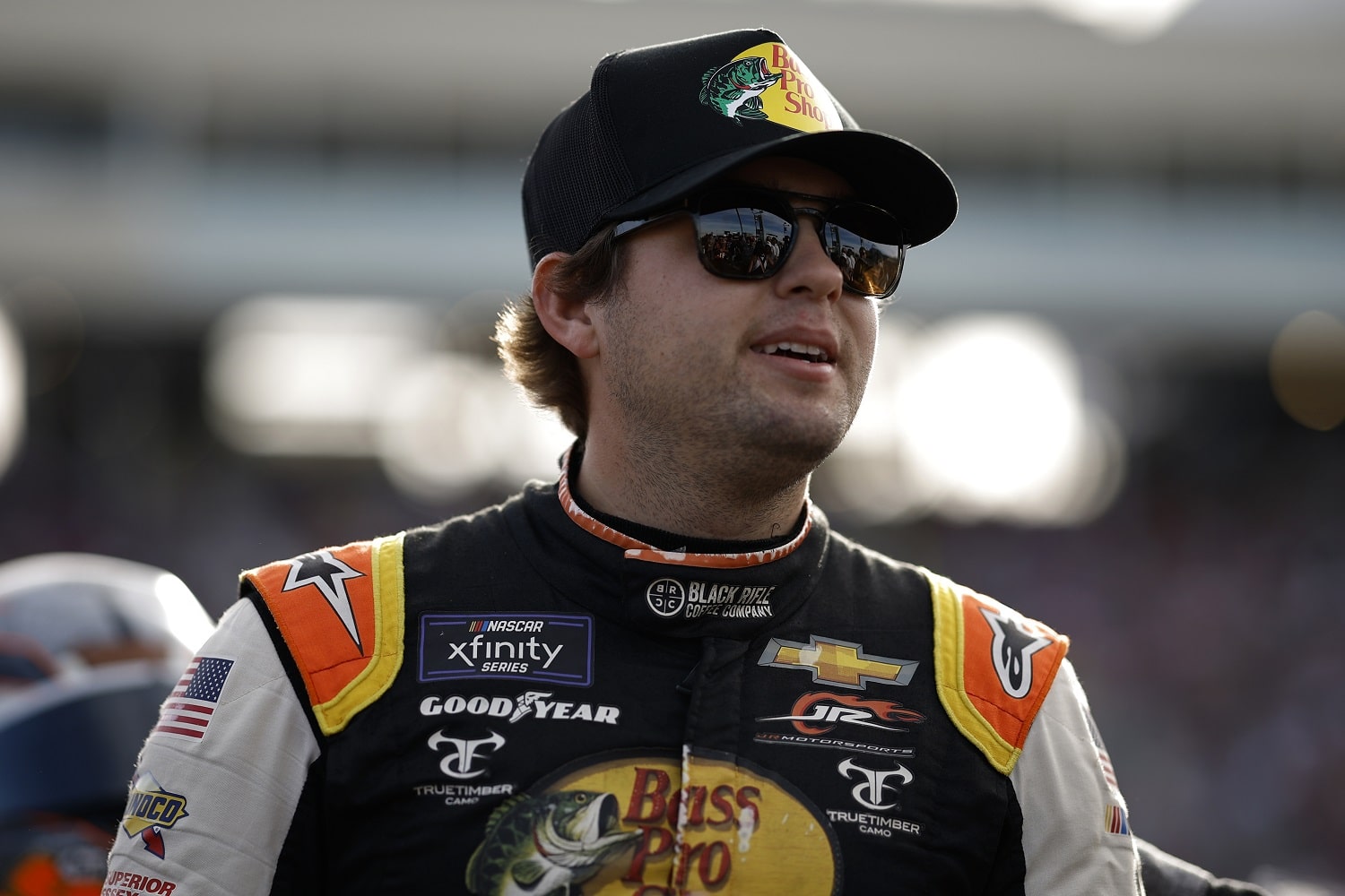 Noah Gragson waits on the grid prior to the NASCAR Xfinity Series Championship at Phoenix Raceway on Nov. 5, 2022. | Chris Graythen/Getty Images