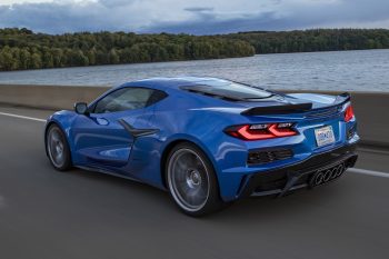 Rick Hendrick paid $3.6 million at auction for a 2023 Corvette Z06 similar to this model.