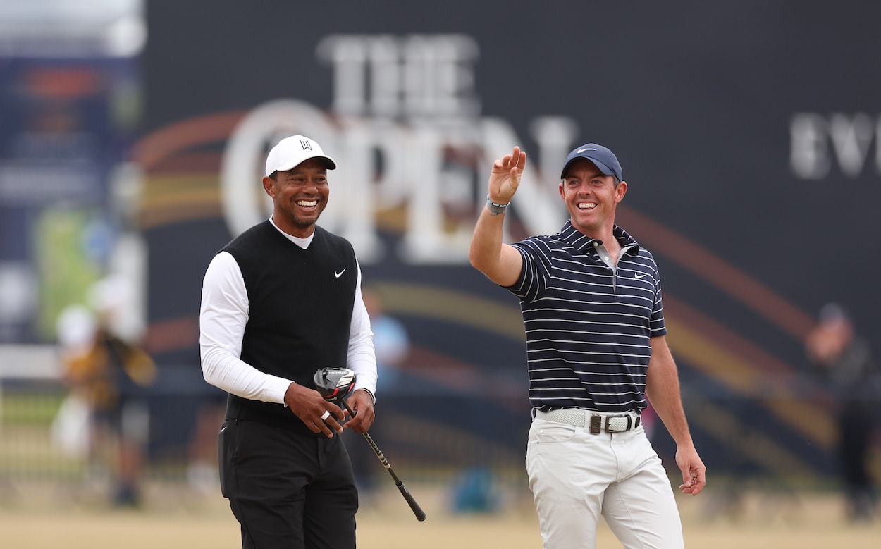 The Match 2022 Who Has the Highest Net Worth Between Tiger Woods, Rory