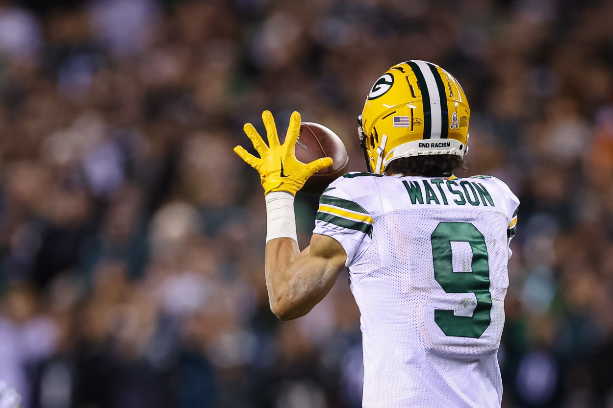 Packers trade up, select North Dakota WR Christian Watson at No