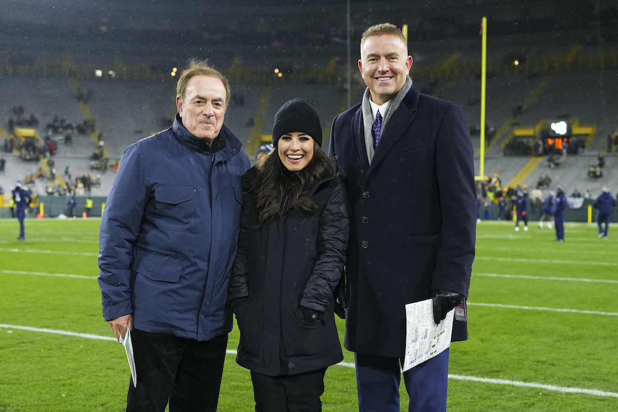 names Al Michaels and Kirk Herbstreit as the voices of