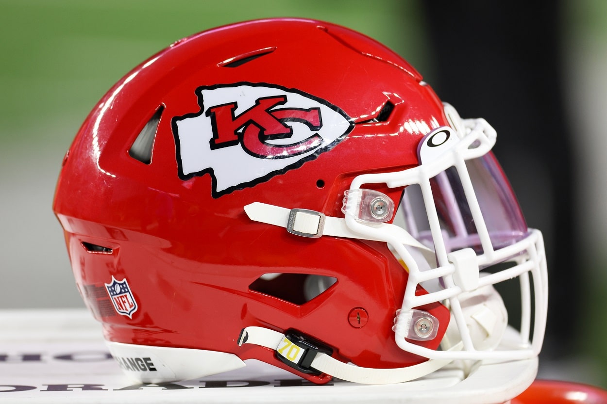 Kansas City Chiefs helmet