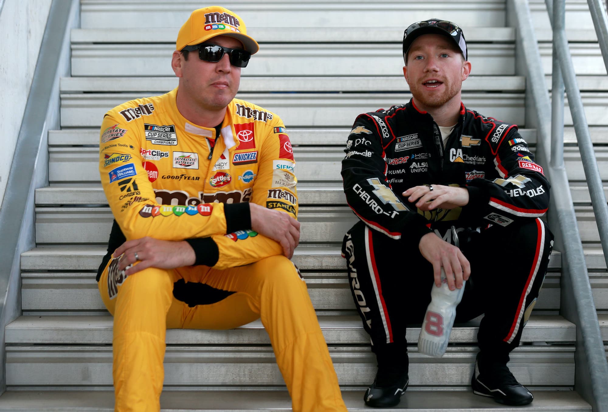 Kyle Busch and Tyler Reddick talk