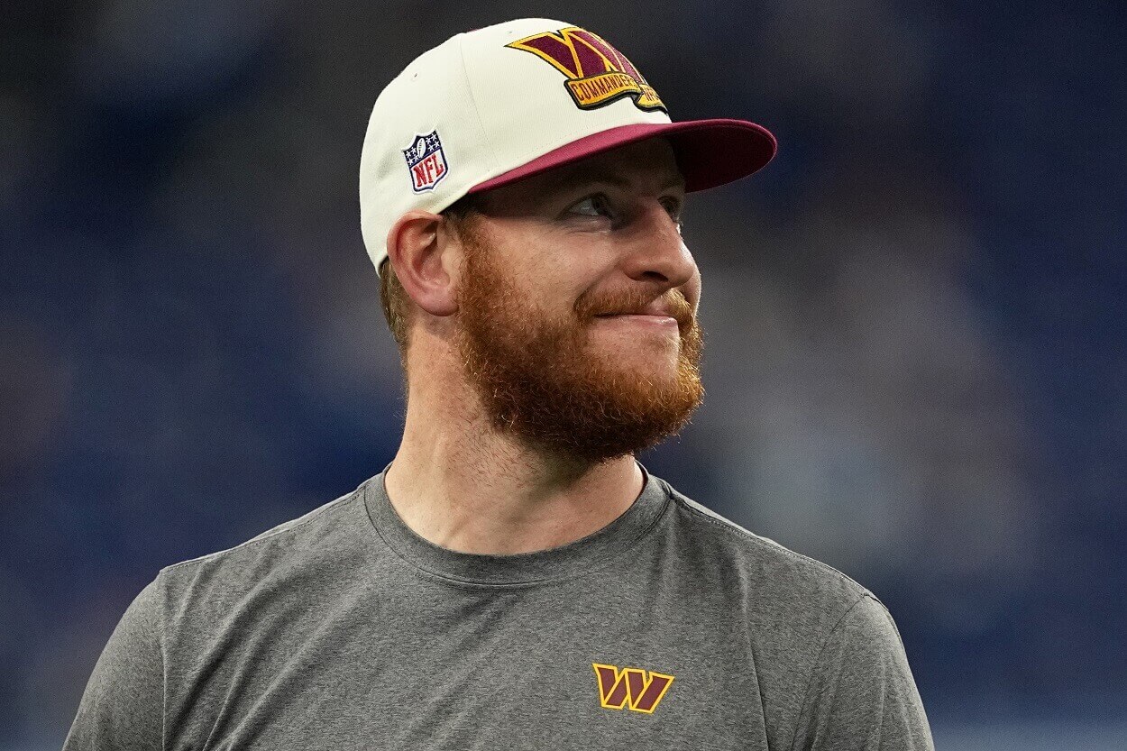 Carson Wentz cut as quarterback of The Washington Commanders