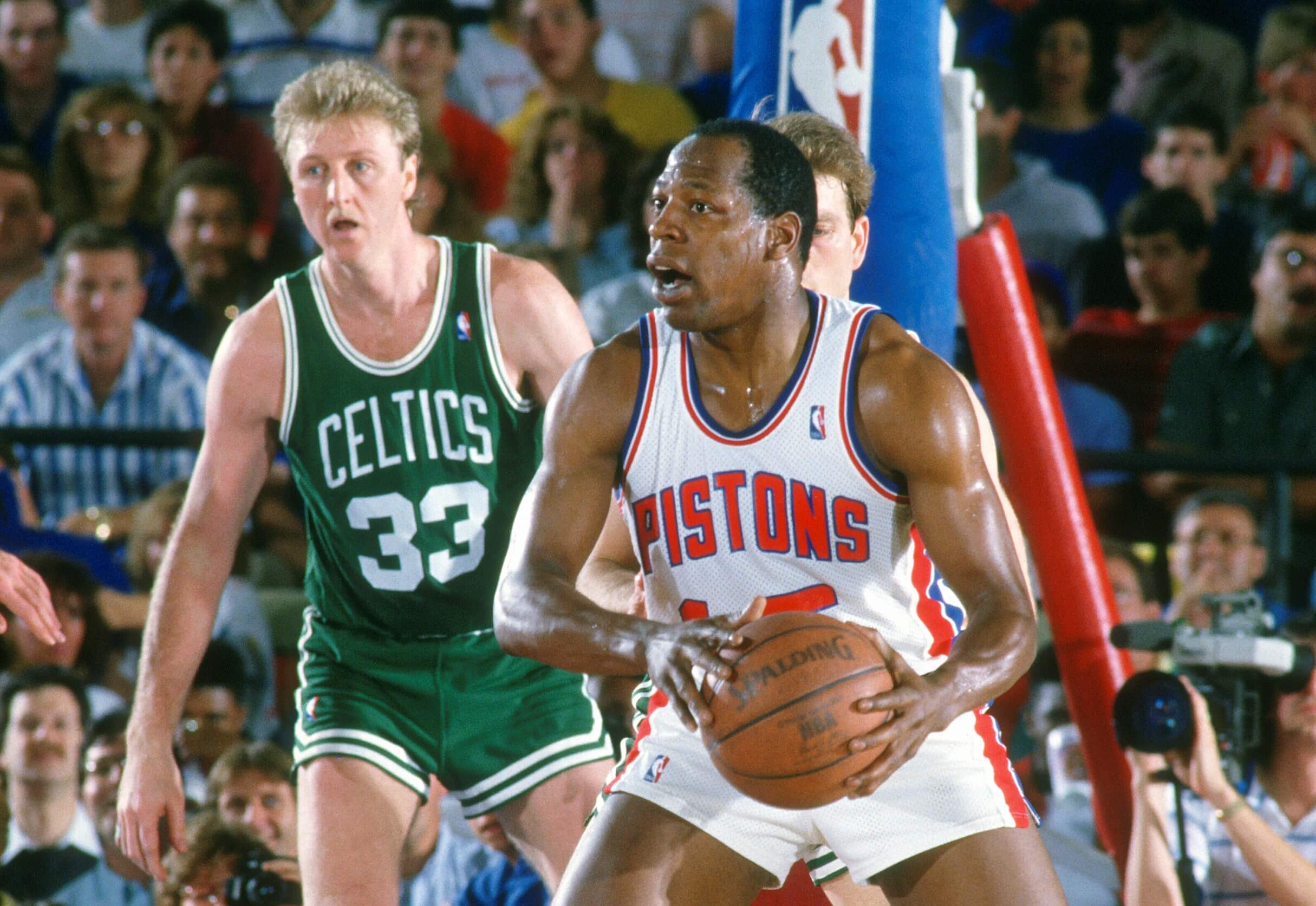 Dennis Rodman recounts how Larry Bird schooled him in '87 playoffs