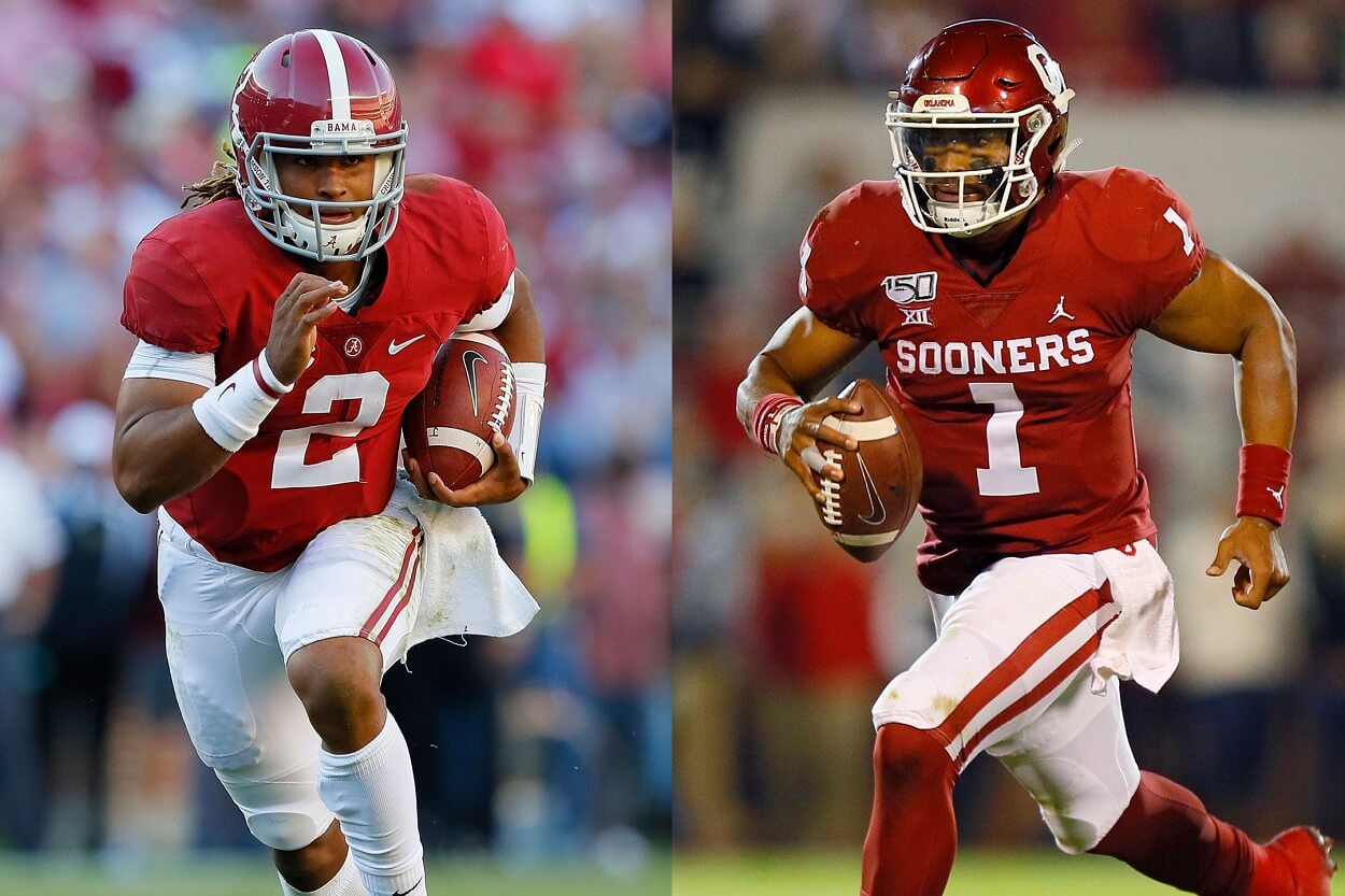 Where did Jalen Hurts go to college? Eagles QB has an Alabama vs. Oklahoma  dilemma for 'Sunday Night Football' intro