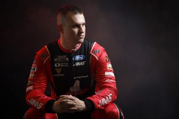 Stewart-Haas Racing driver Ryan Preece