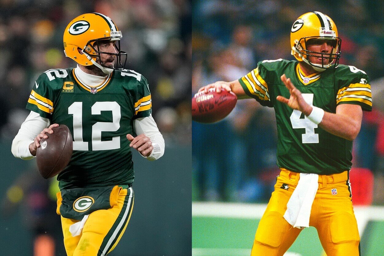 Aaron Rodgers Vs Brett Favre Who Has The Better Record And Stats With 7551