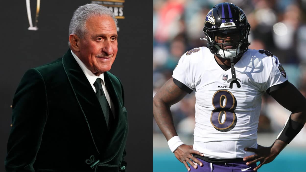 ESPN on X: Atlanta Falcons owner Arthur Blank explained why they are not  attempting to acquire Lamar Jackson.  / X