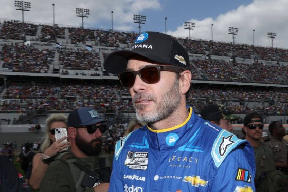 Jimmie Johnson at the 2023 Daytona 500.