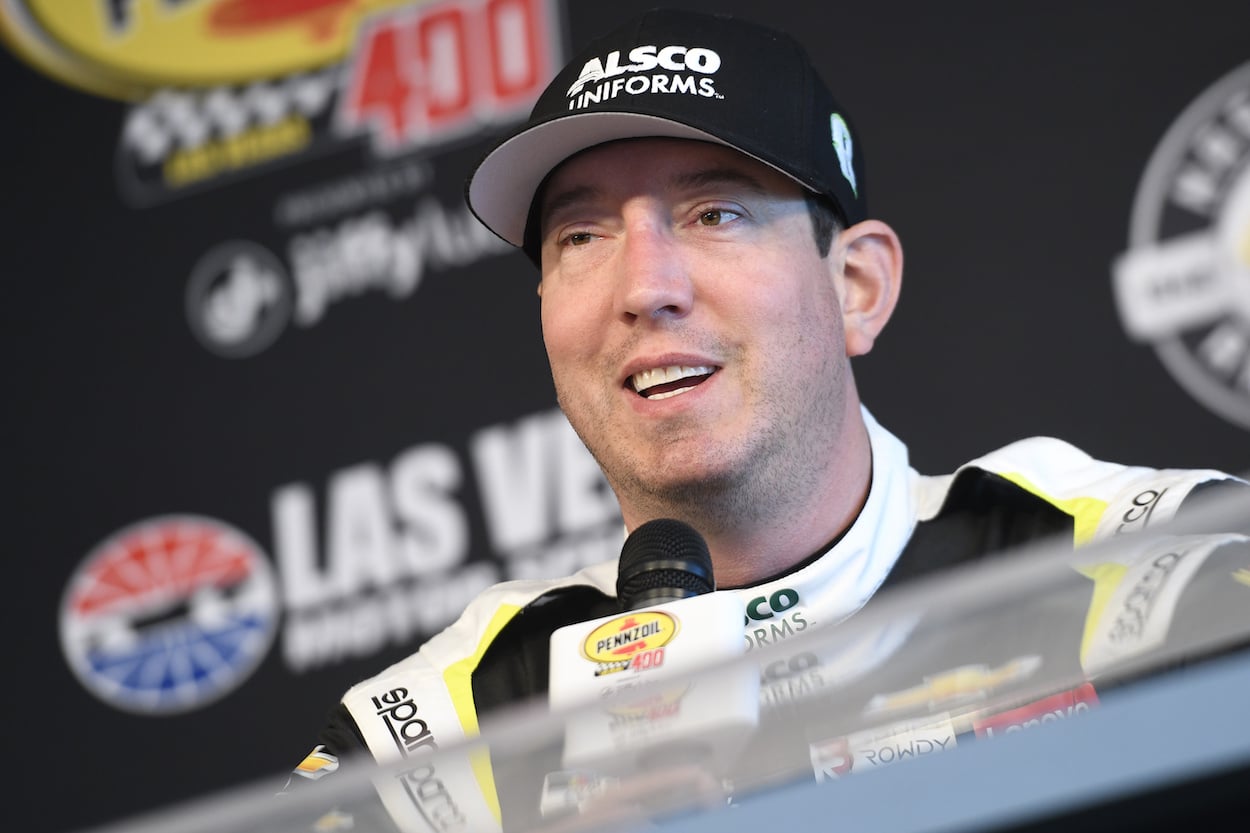 Kyle Busch Refuses To Answer Reporters Question Out Of Fear Of Getting In Trouble With Nascar 