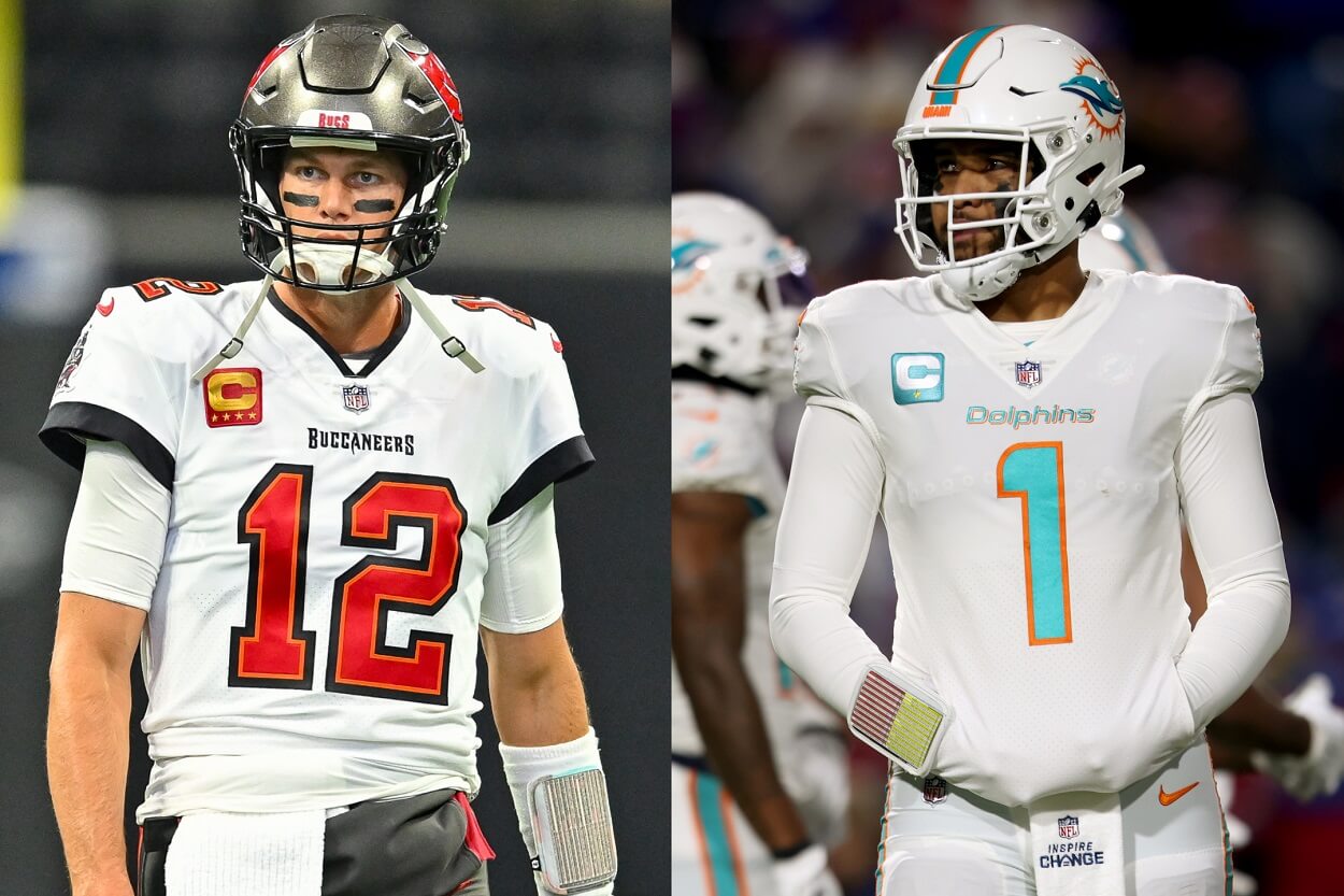 Tom Brady is criticized for talking about taking Tua Tagovailoa's Dolphins  job
