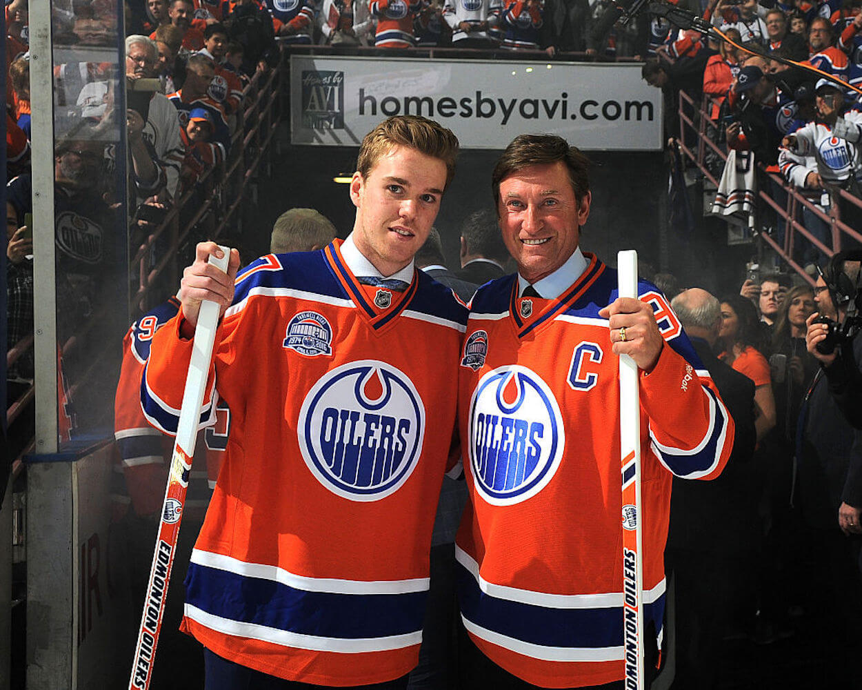 Wayne Gretzky Has Officially Ceded a Place In Oilers History to Connor  McDavid