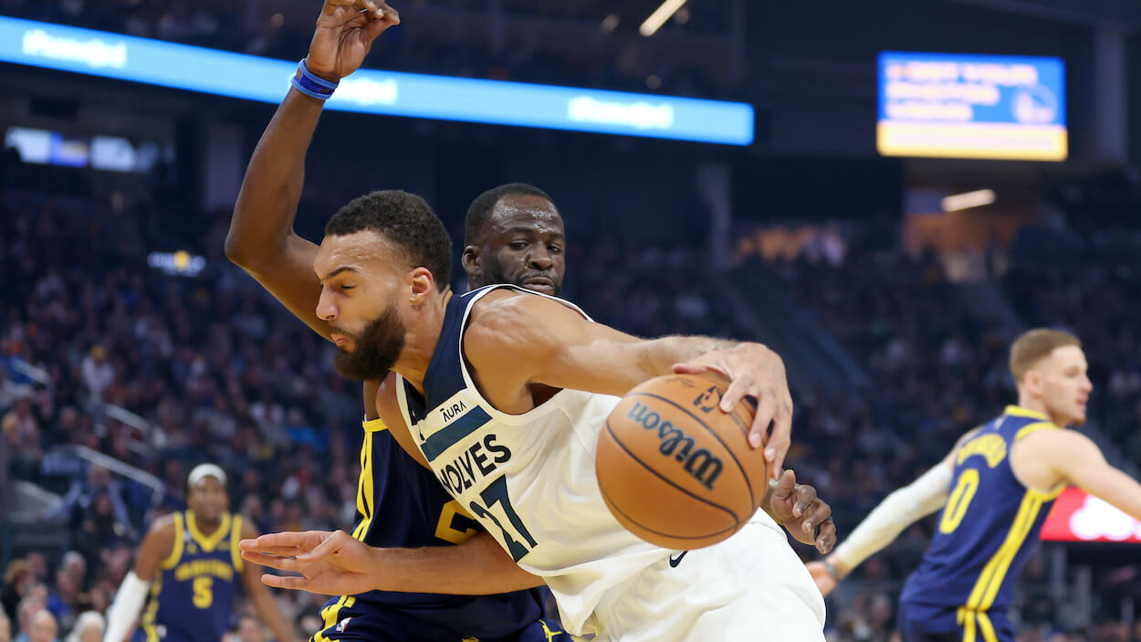 Rudy Gobert Teammate Punch Gives Draymond Green Ammo to Finally Fire