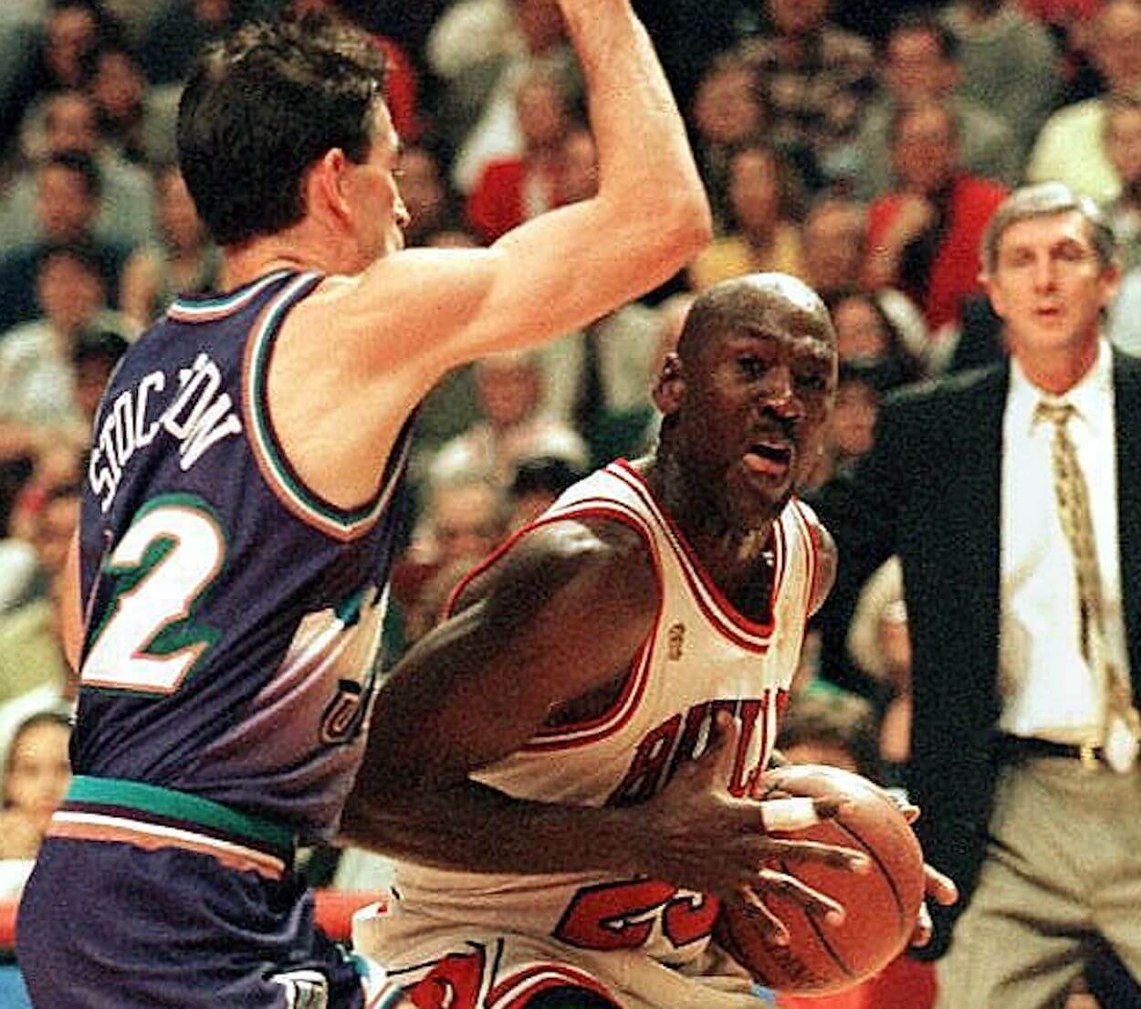 Michael Jordan Apparently Took Offense to Being Guarded by a 'White Guy