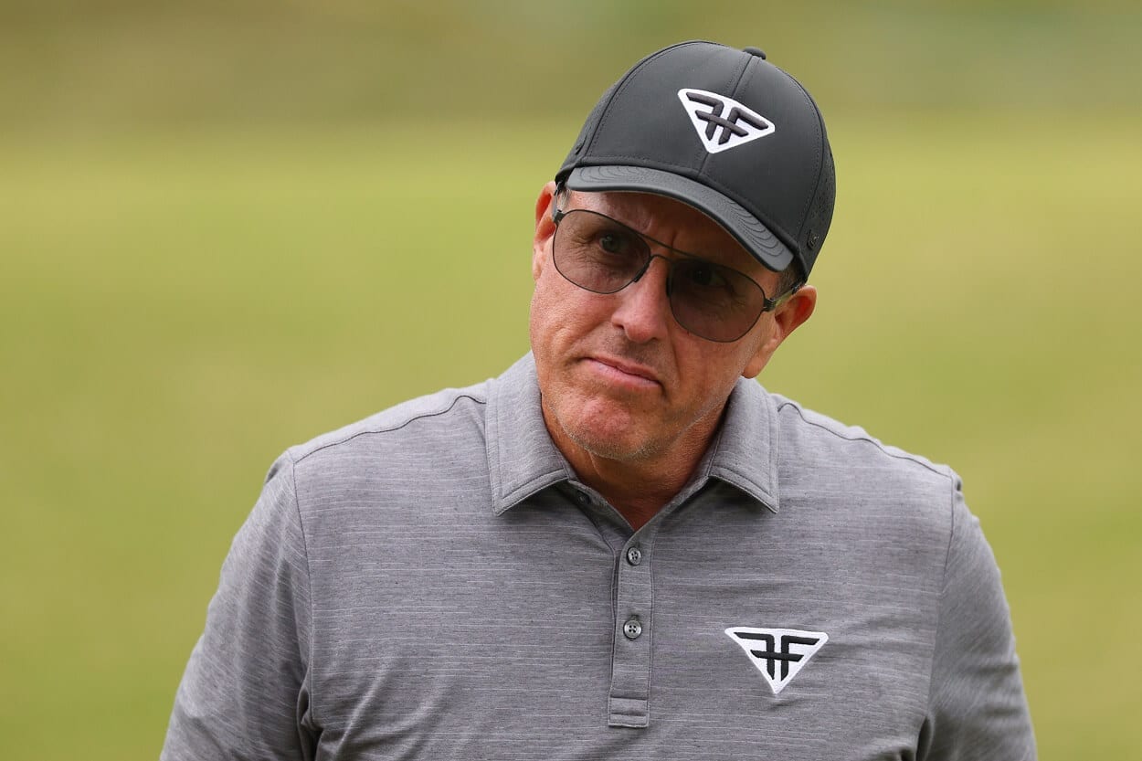 Phil Mickelson Fails to Crack the Top Half of a LIV Golf Leaderboard ...