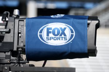 NASCAR on Fox TV camera