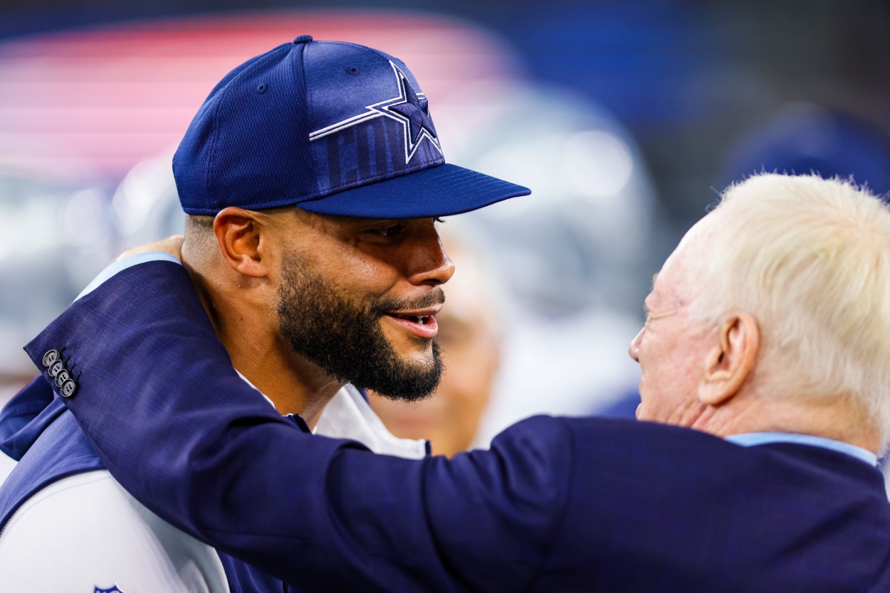 Jerry Jones Reacts to Dak Prescott Being Sedated for 11 Hours To