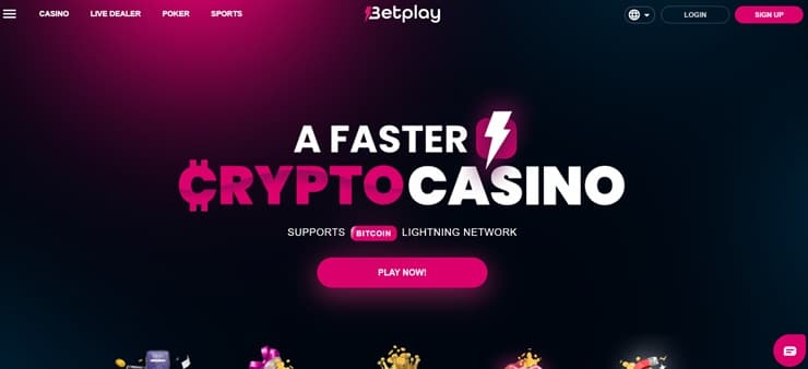 Betplay - top crypto poker site