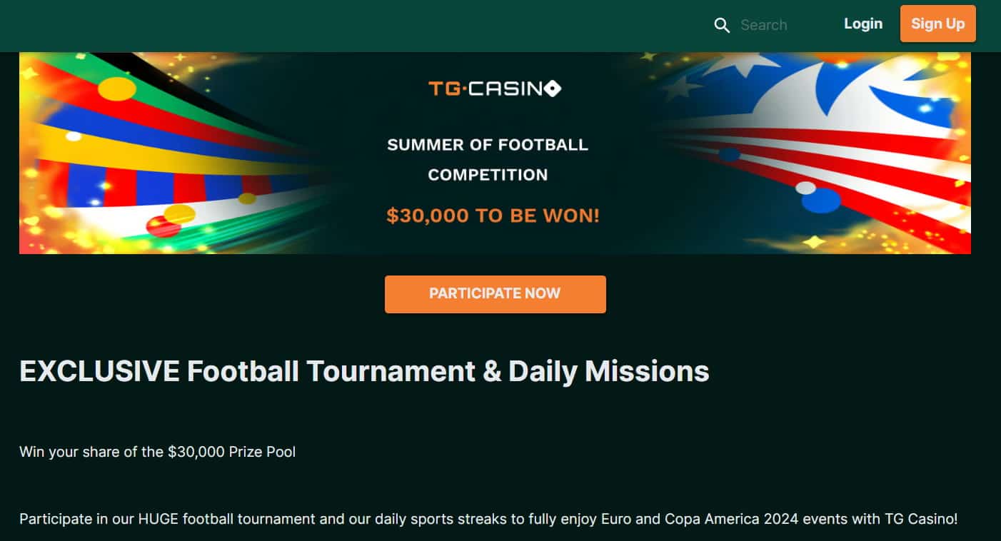 euro 2024 betting sites TG Casino soccer promotions