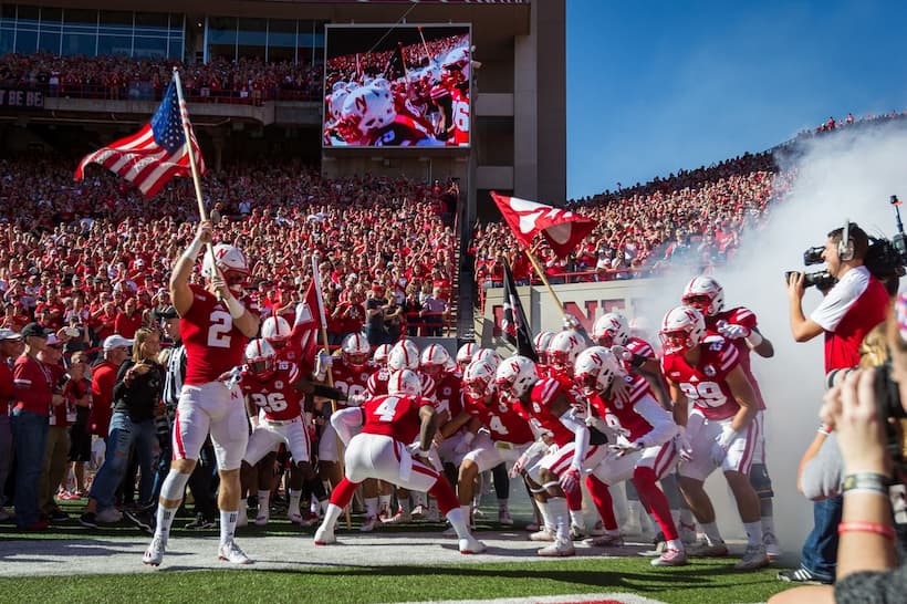 Nebraska football pic