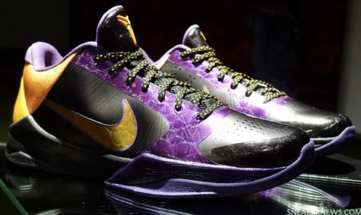 Nike Kobe V among Top 10 Most Popular Basketball Shoes Worn by NBA Players in 2024 