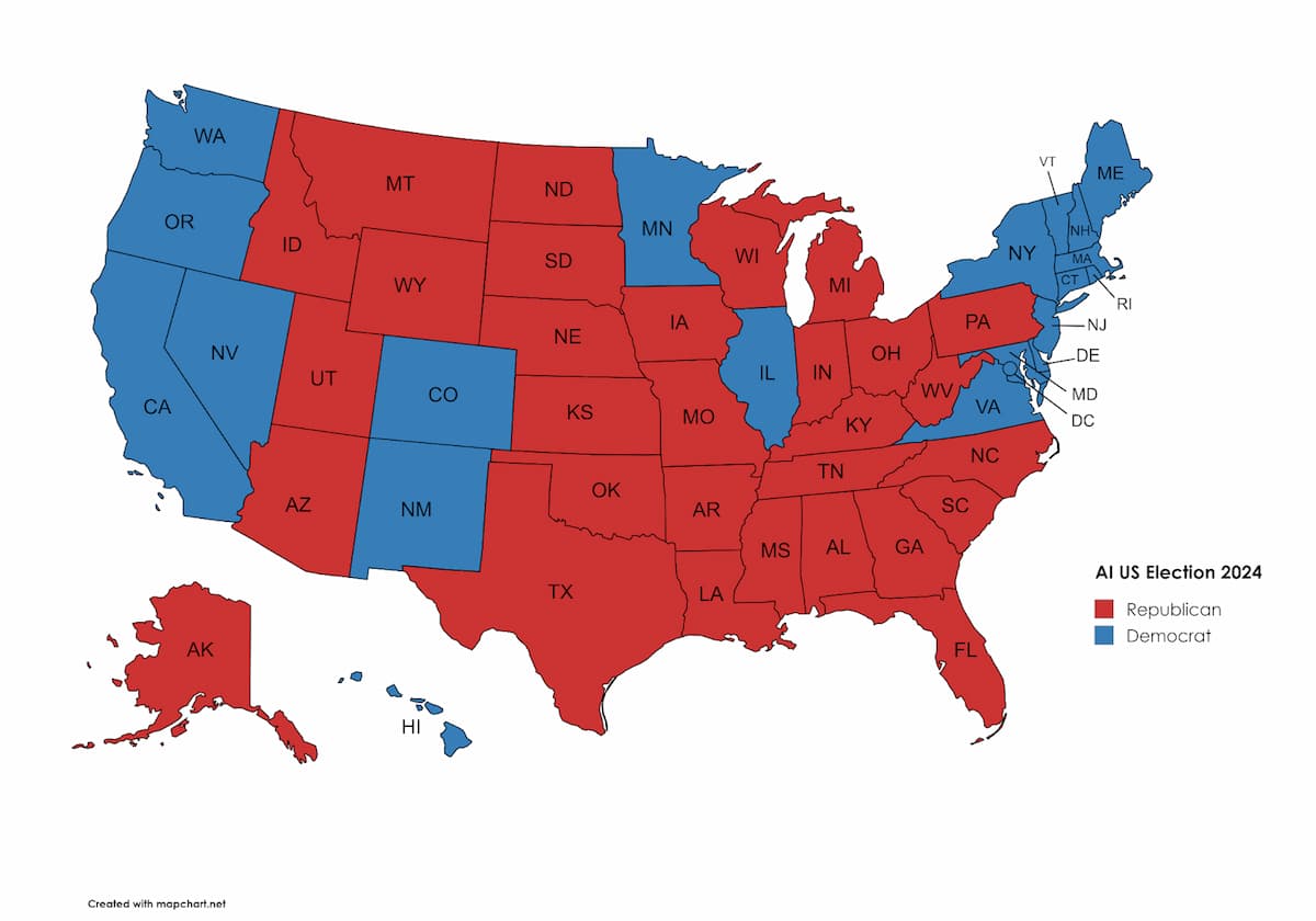 Ai Predicts US Election 2024