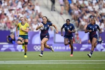 Watch: USA Women's Rugby Wins First Olympic Medal.
