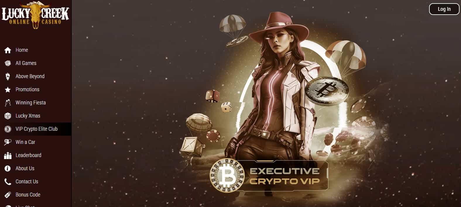 Lucky Creek VIP crypto club