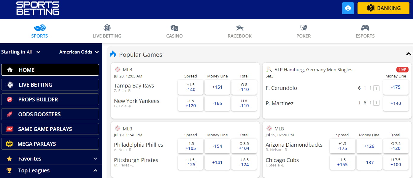 bovada alternatives sportsbetting sports odds