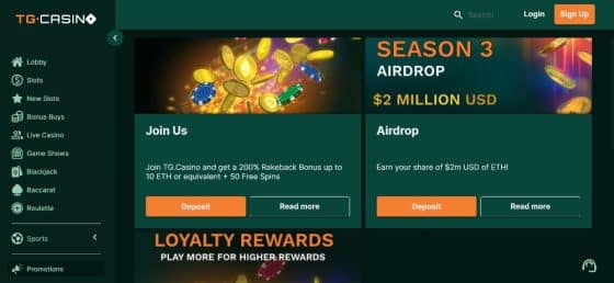 tg.casino promo code list of bonuses tg.casino