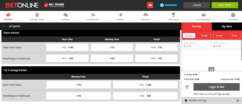 what does f5 mean in baseball betting - BetOnline first 5 inning odds