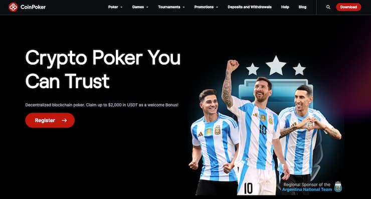 CoinPoker - one of the best boxing betting websites in the USA