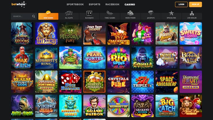 BetWhale - top-rated onnline casino in NC