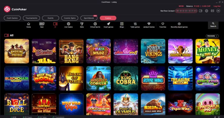 CoinPoker Casino - trusted Solana online casino