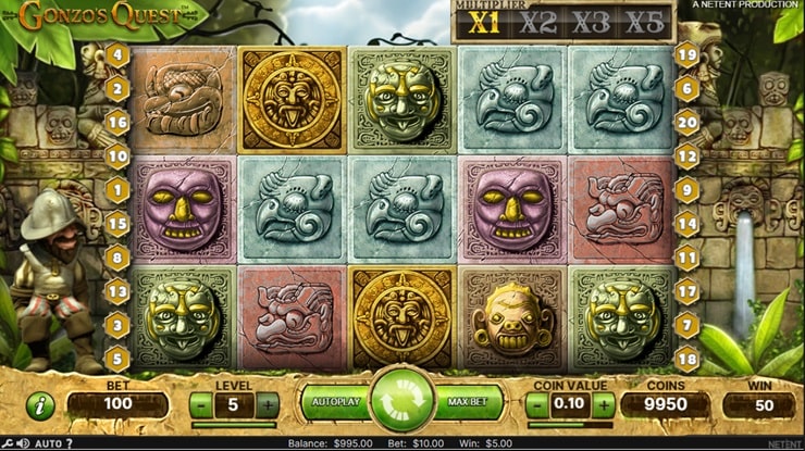 Gonzo's Quest video online slot