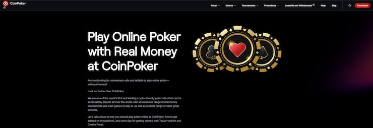 bovada alternatives coinpoker homepage