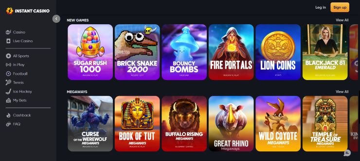 Instant Casino Slots